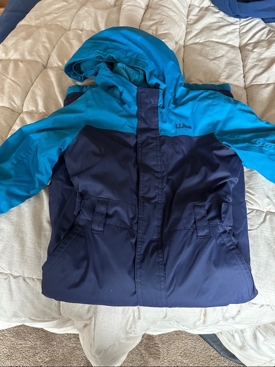 L.L. Bean Other - L.L. Bean Kids Two-Tone Teal and Navy Snowsuit